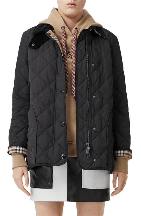 cheap burberry quilted coat